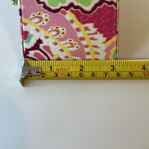 Vintage Vera Bradley Capris Melon 2007 Trinket Jewelry Handled Organizer Box Bag - Picture 8 of 9